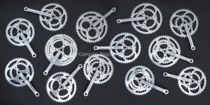 Chainrings can be configured for every need. 